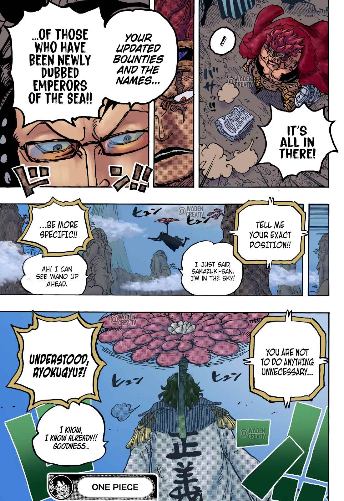 One Piece Manga Manga Chapter - 1052 - image 20