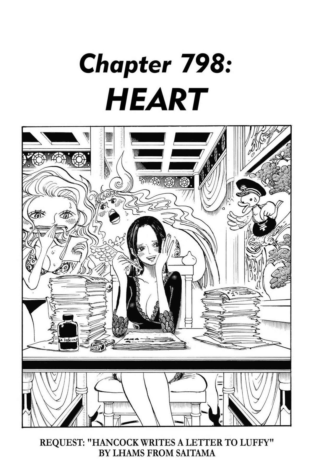One Piece Manga Manga Chapter - 798 - image 1