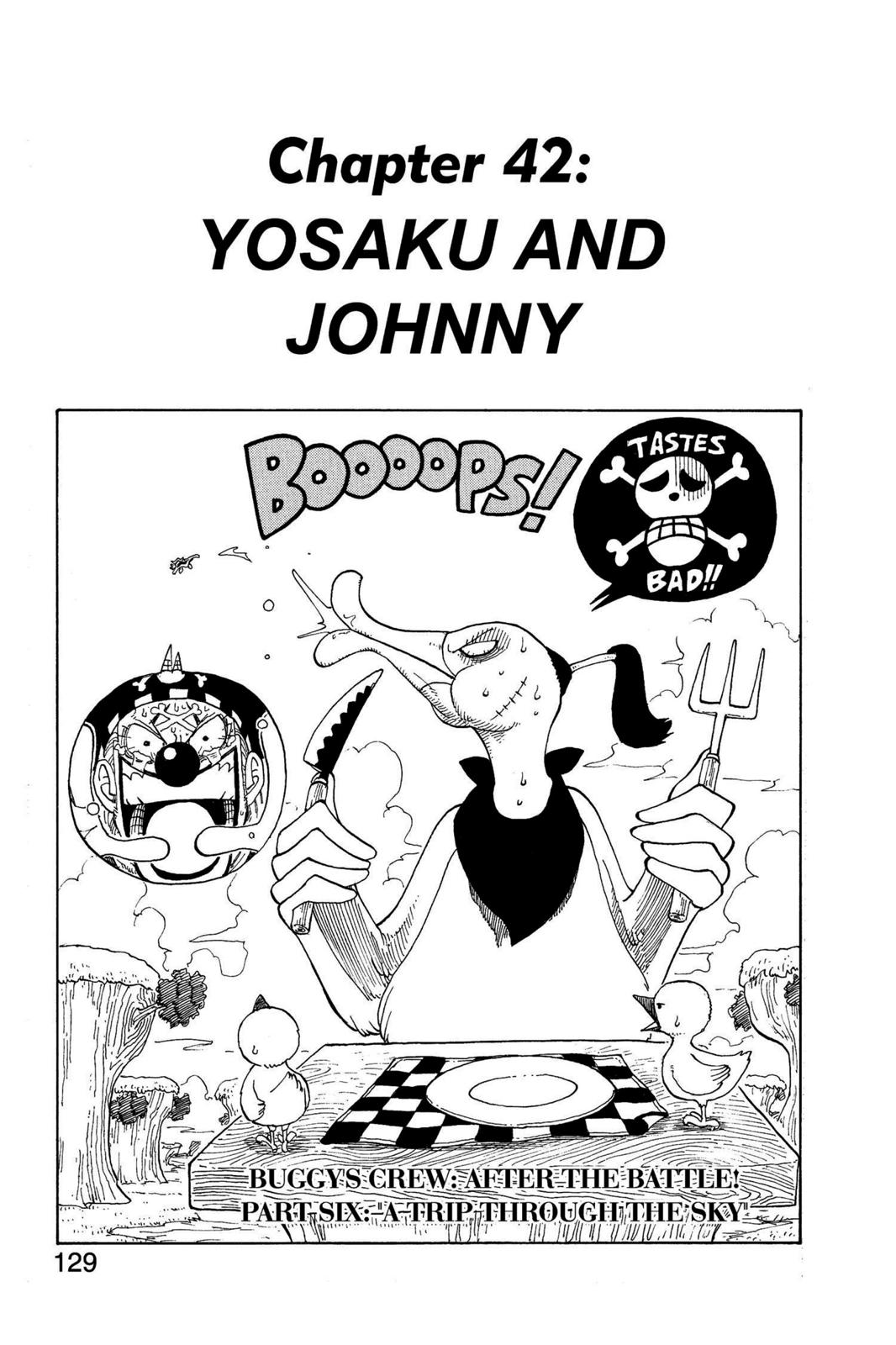 One Piece Manga Manga Chapter - 42 - image 1