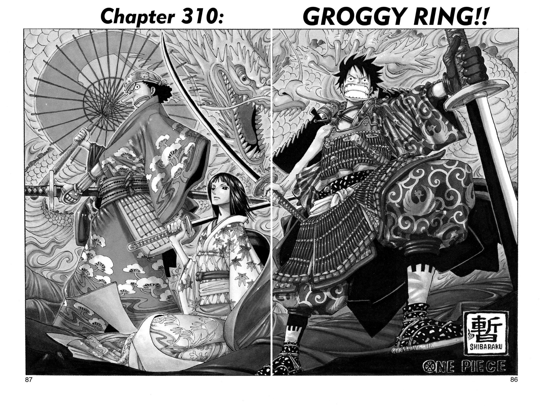 One Piece Manga Manga Chapter - 310 - image 1