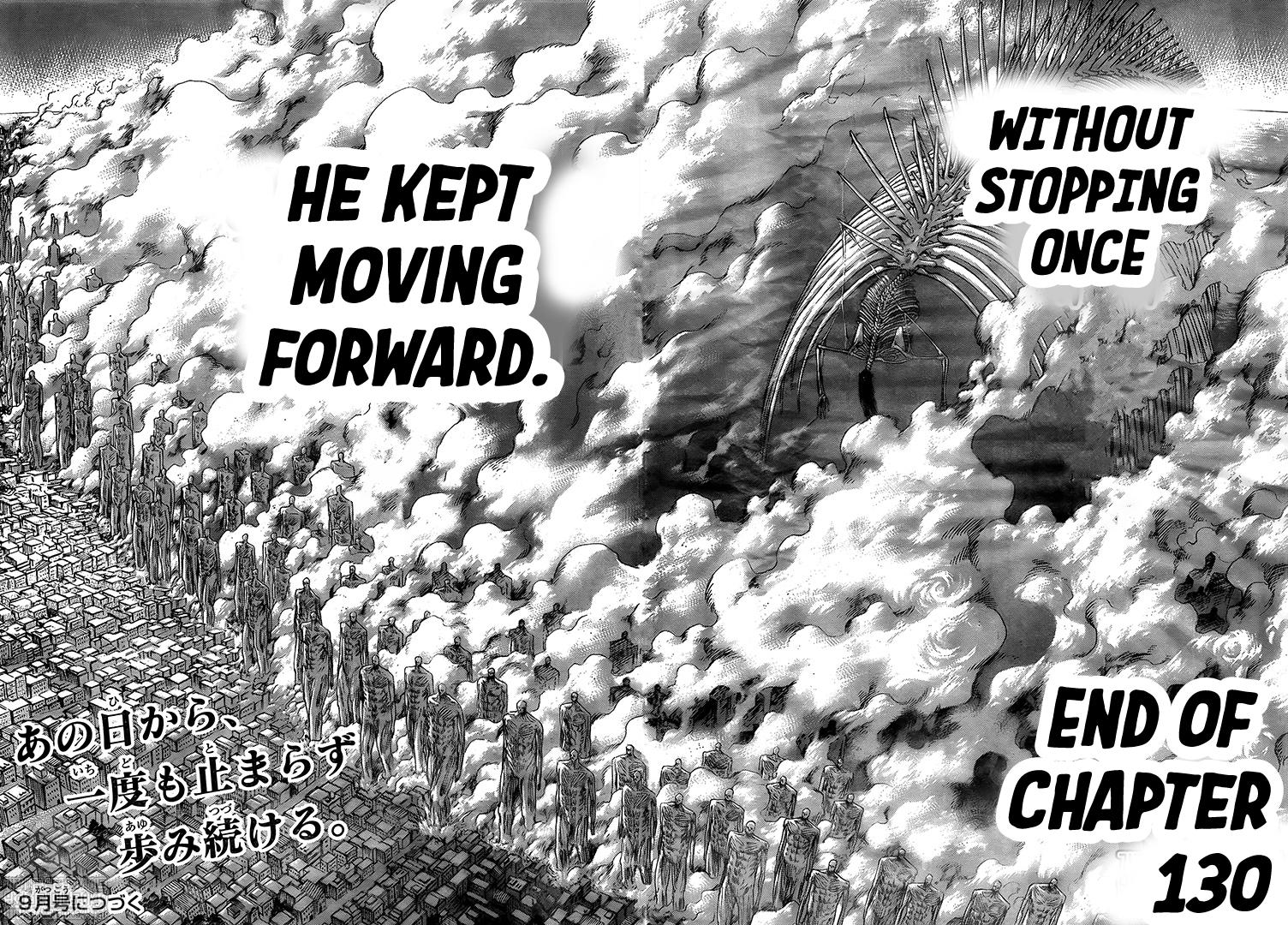 Attack on Titan Manga Manga Chapter - 130 - image 37