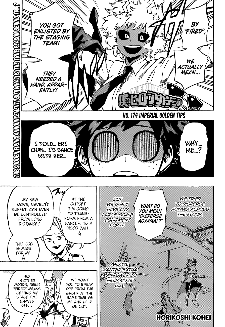 My Hero Academia Manga Manga Chapter - 174 - image 1