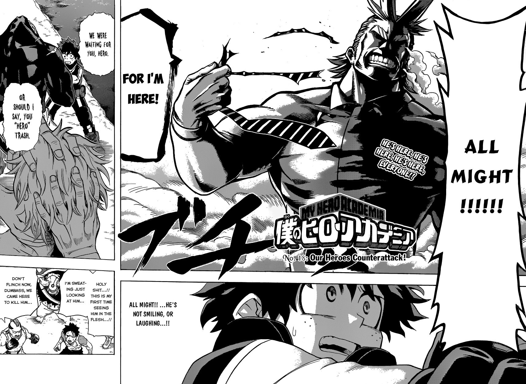 My Hero Academia Manga Manga Chapter - 18 - image 4