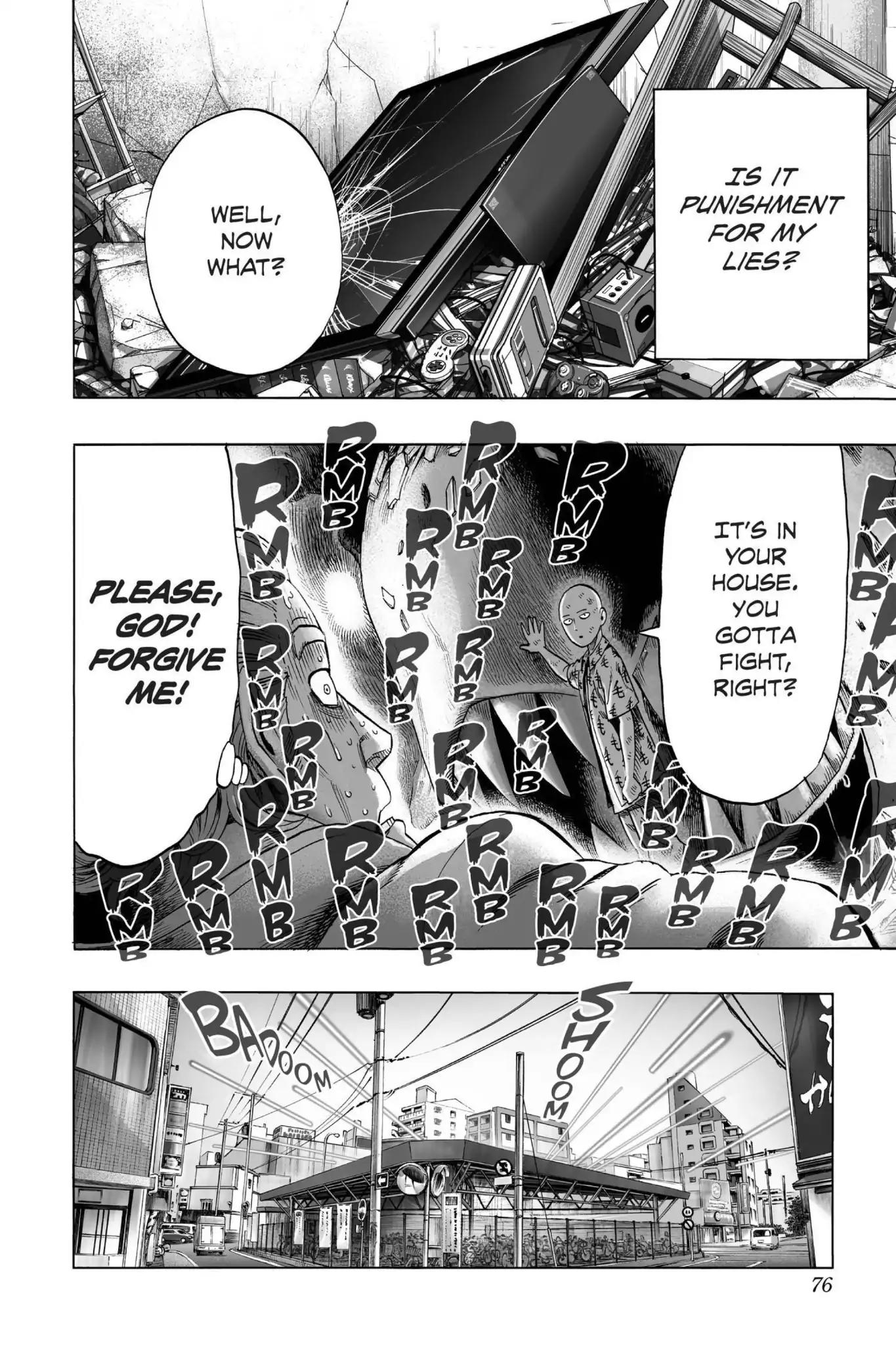 One Punch Man Manga Manga Chapter - 38 - image 70