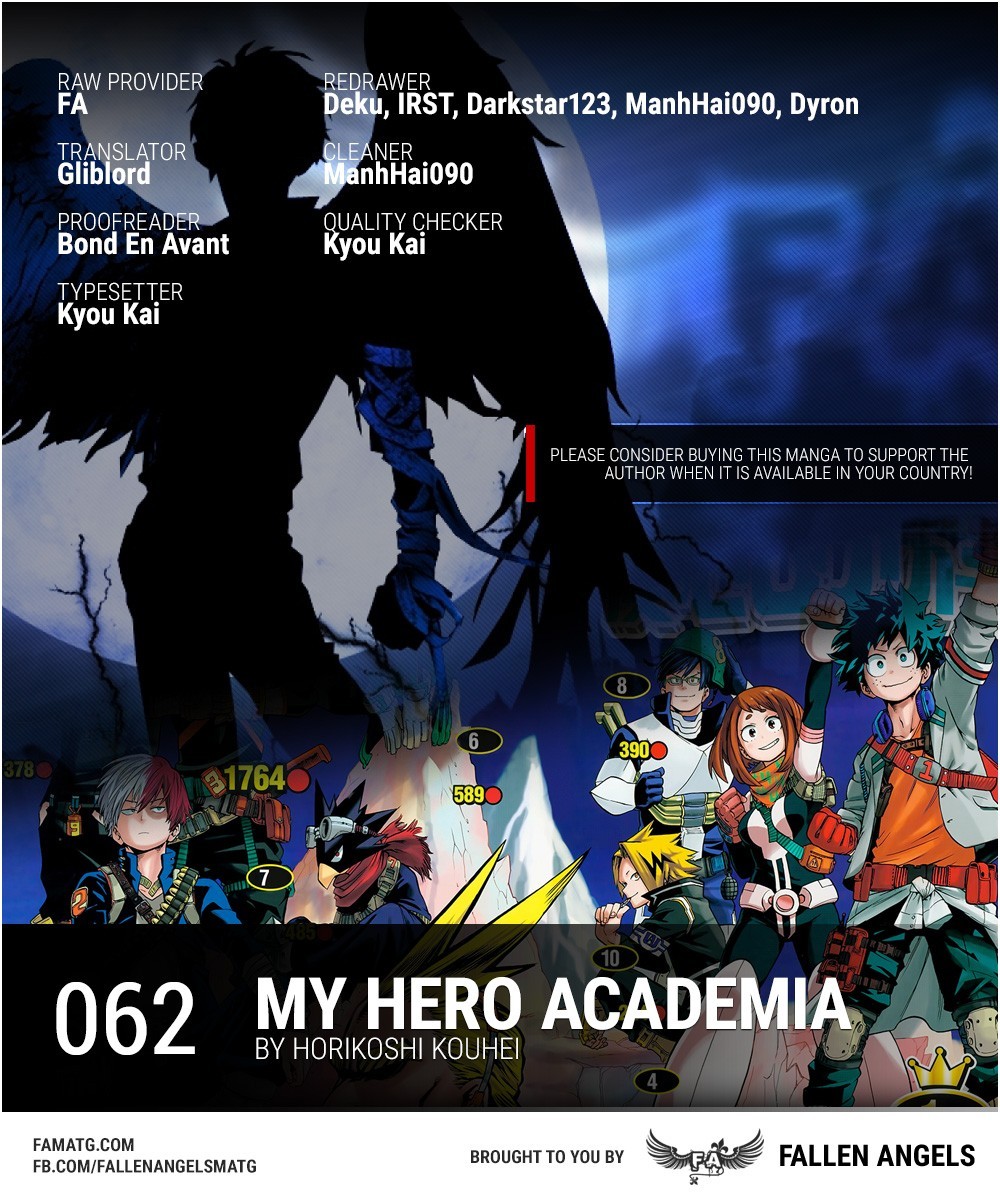 My Hero Academia Manga Manga Chapter - 62 - image 1