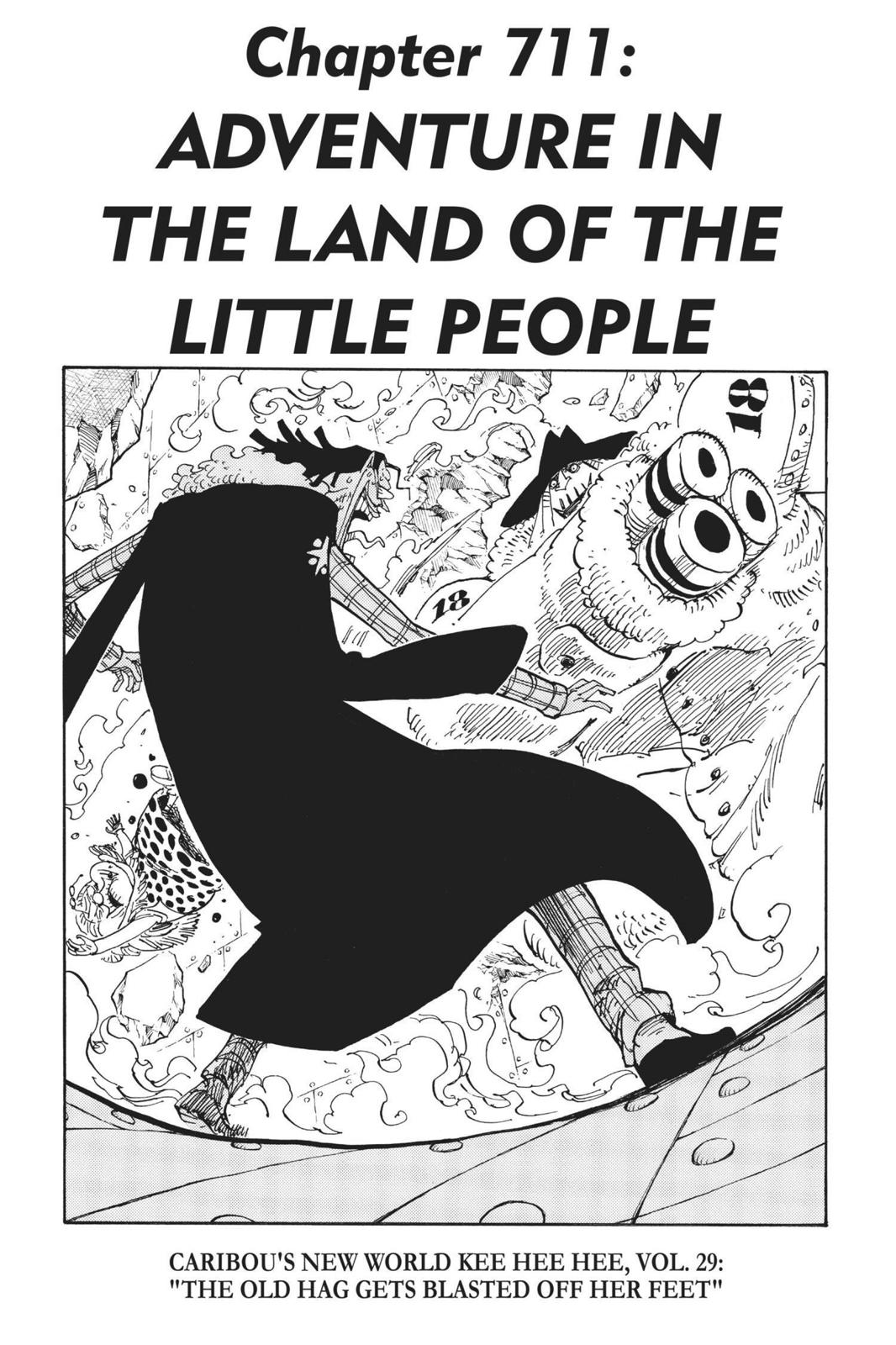 One Piece Manga Manga Chapter - 711 - image 1