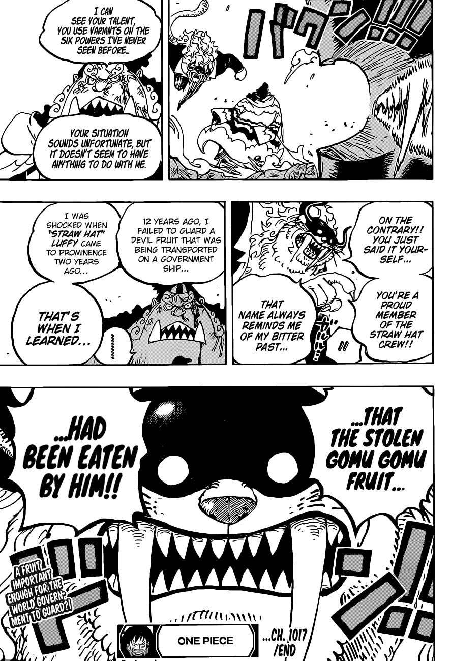 One Piece Manga Manga Chapter - 1017 - image 17
