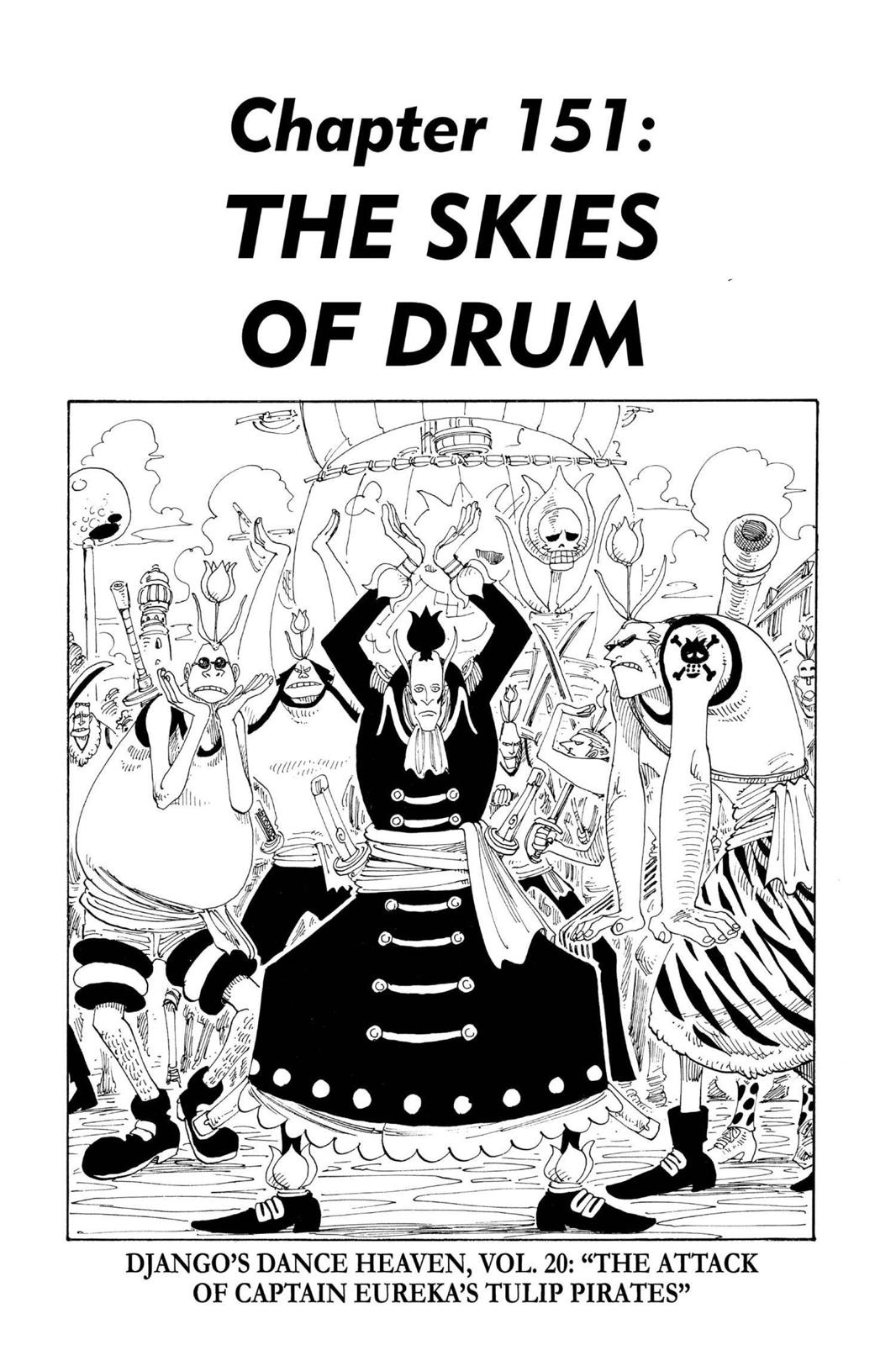 One Piece Manga Manga Chapter - 151 - image 1