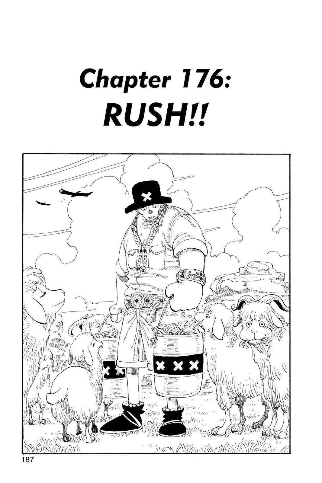 One Piece Manga Manga Chapter - 176 - image 1