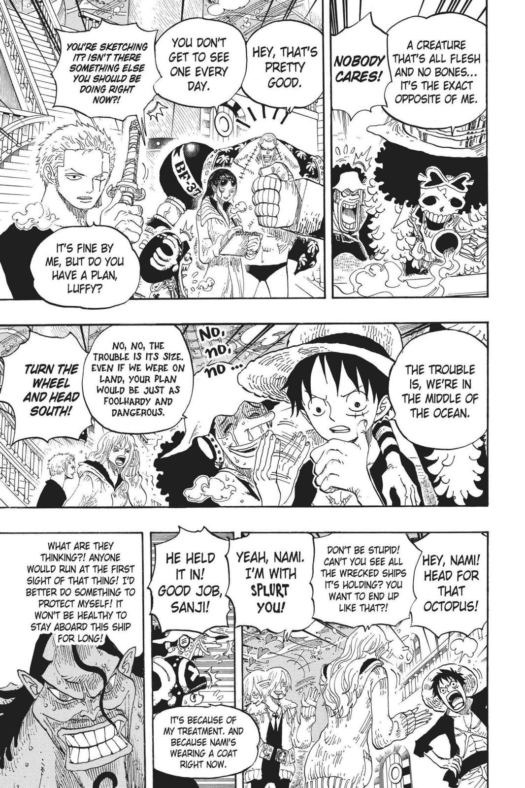One Piece Manga Manga Chapter - 605 - image 3