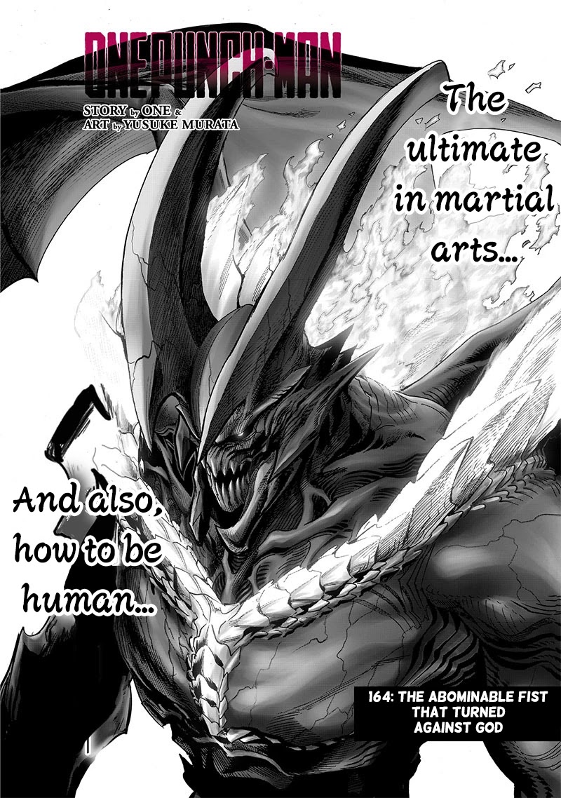 One Punch Man Manga Manga Chapter - 164 - image 1