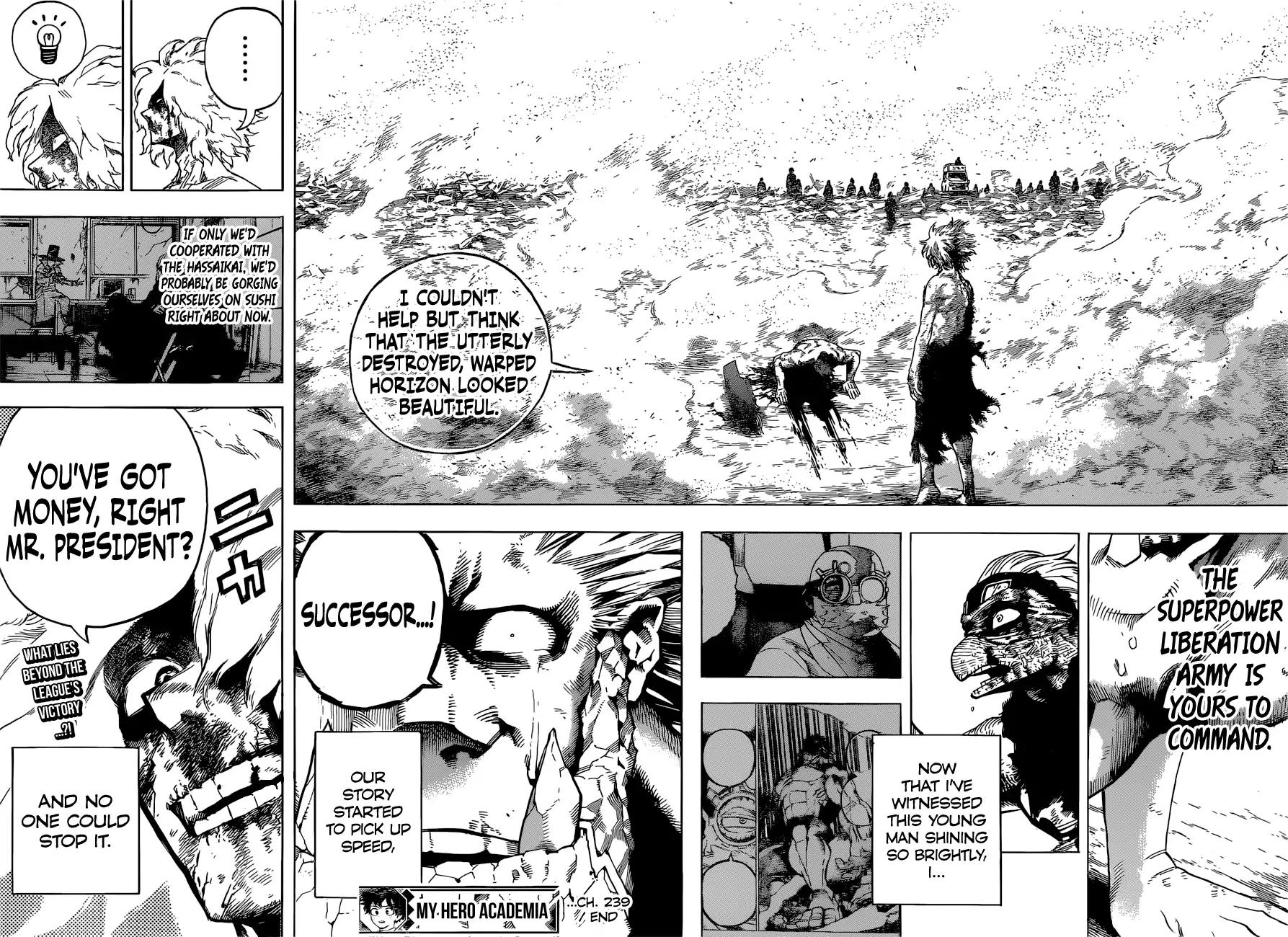 My Hero Academia Manga Manga Chapter - 239 - image 14