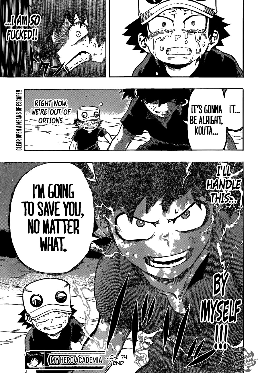 My Hero Academia Manga Manga Chapter - 74 - image 18