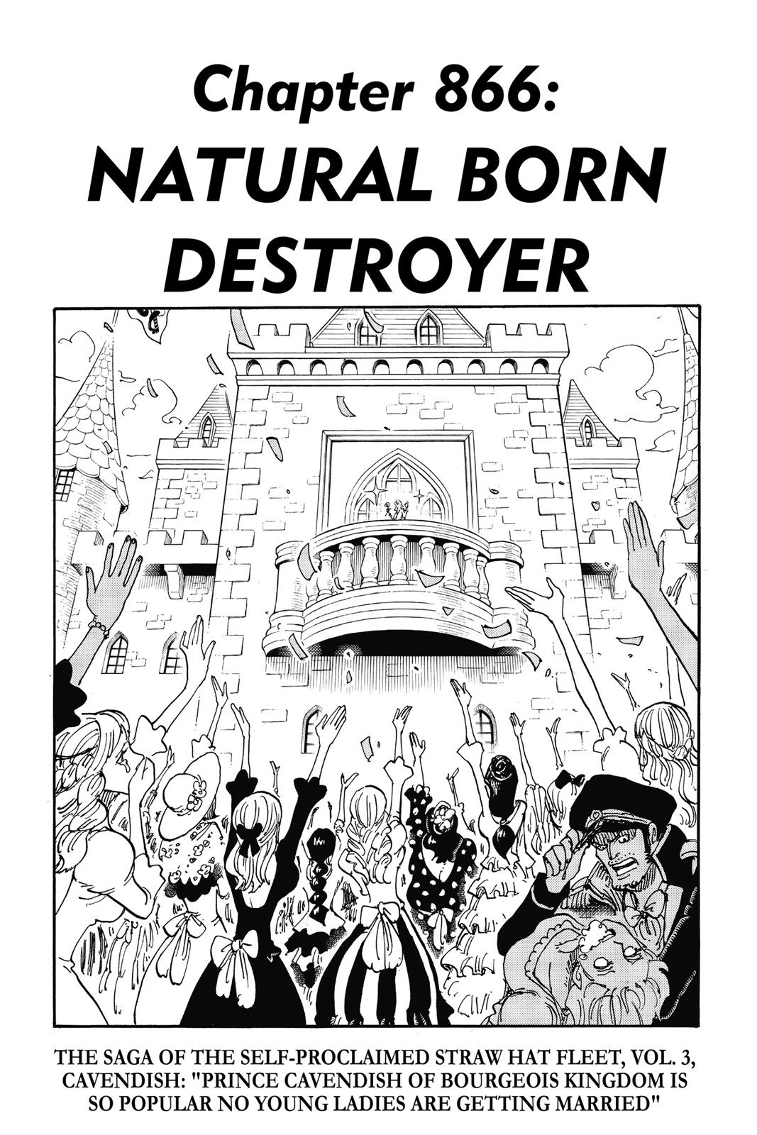 One Piece Manga Manga Chapter - 866 - image 1