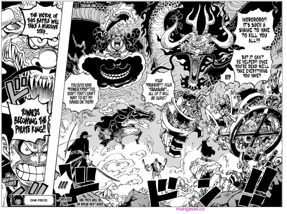 One Piece Manga Manga Chapter - 1001 - image 15