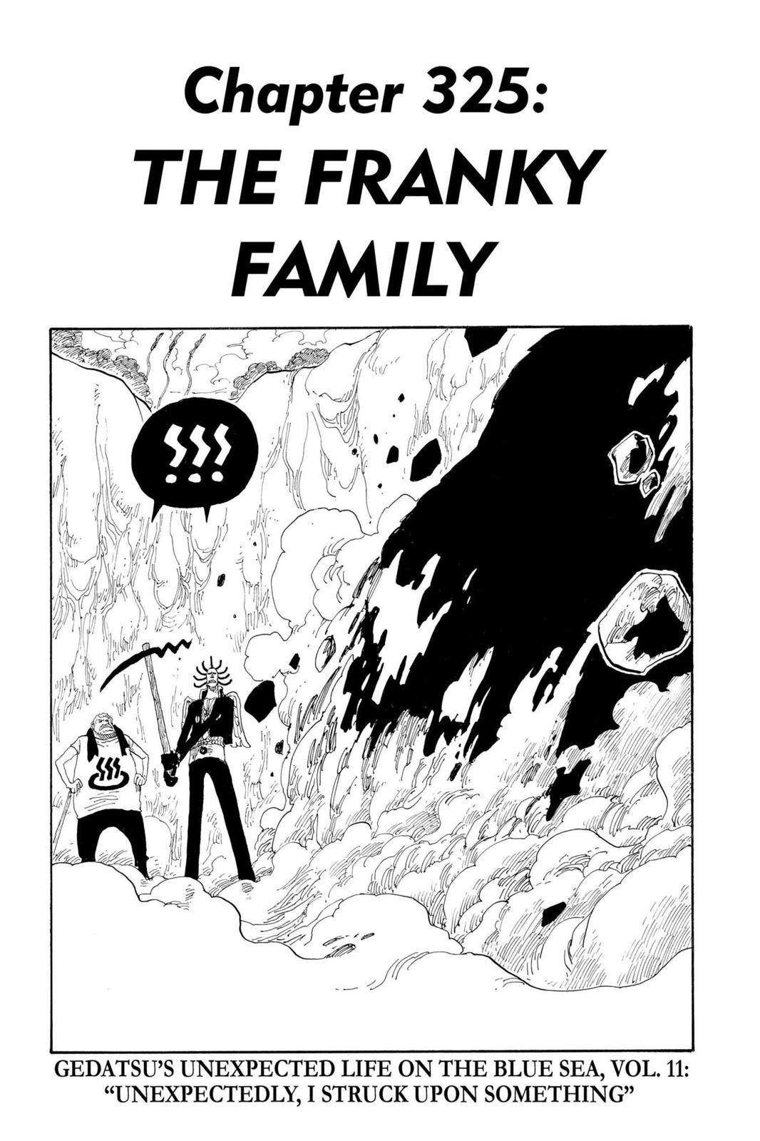 One Piece Manga Manga Chapter - 325 - image 1