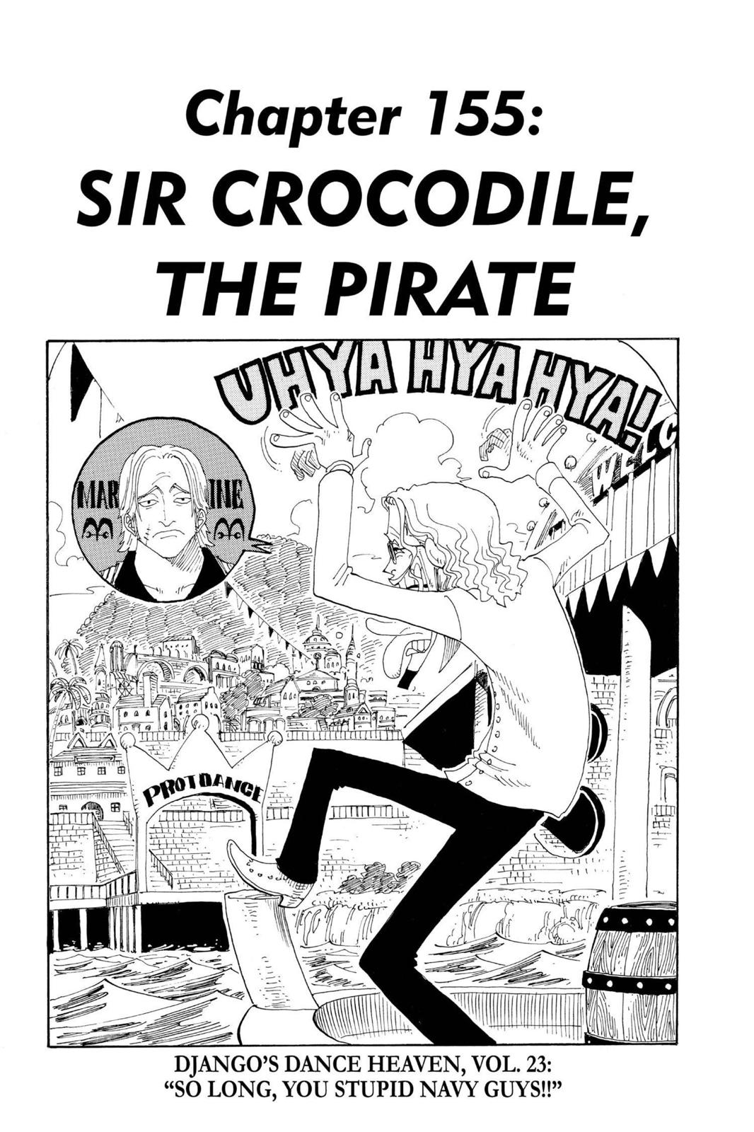 One Piece Manga Manga Chapter - 155 - image 1