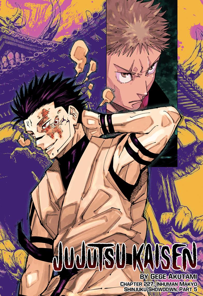 Jujutsu Kaisen Manga Chapter - 227 - image 1