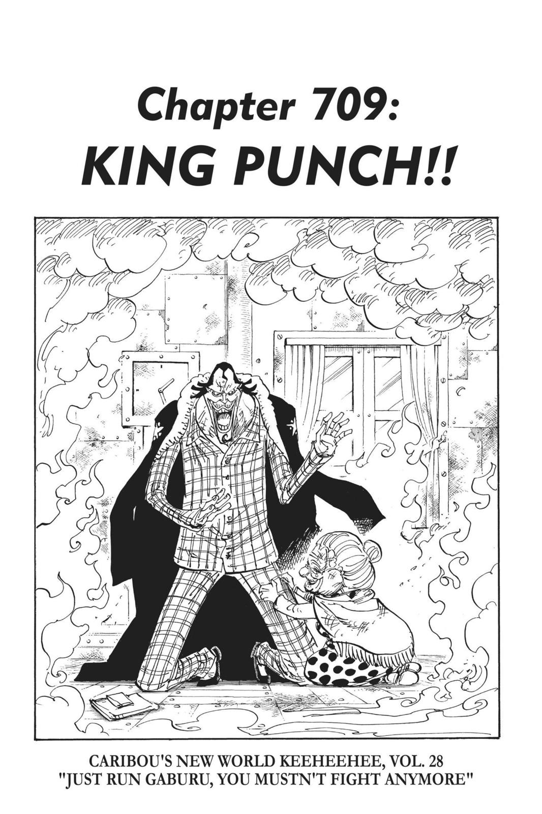 One Piece Manga Manga Chapter - 709 - image 1