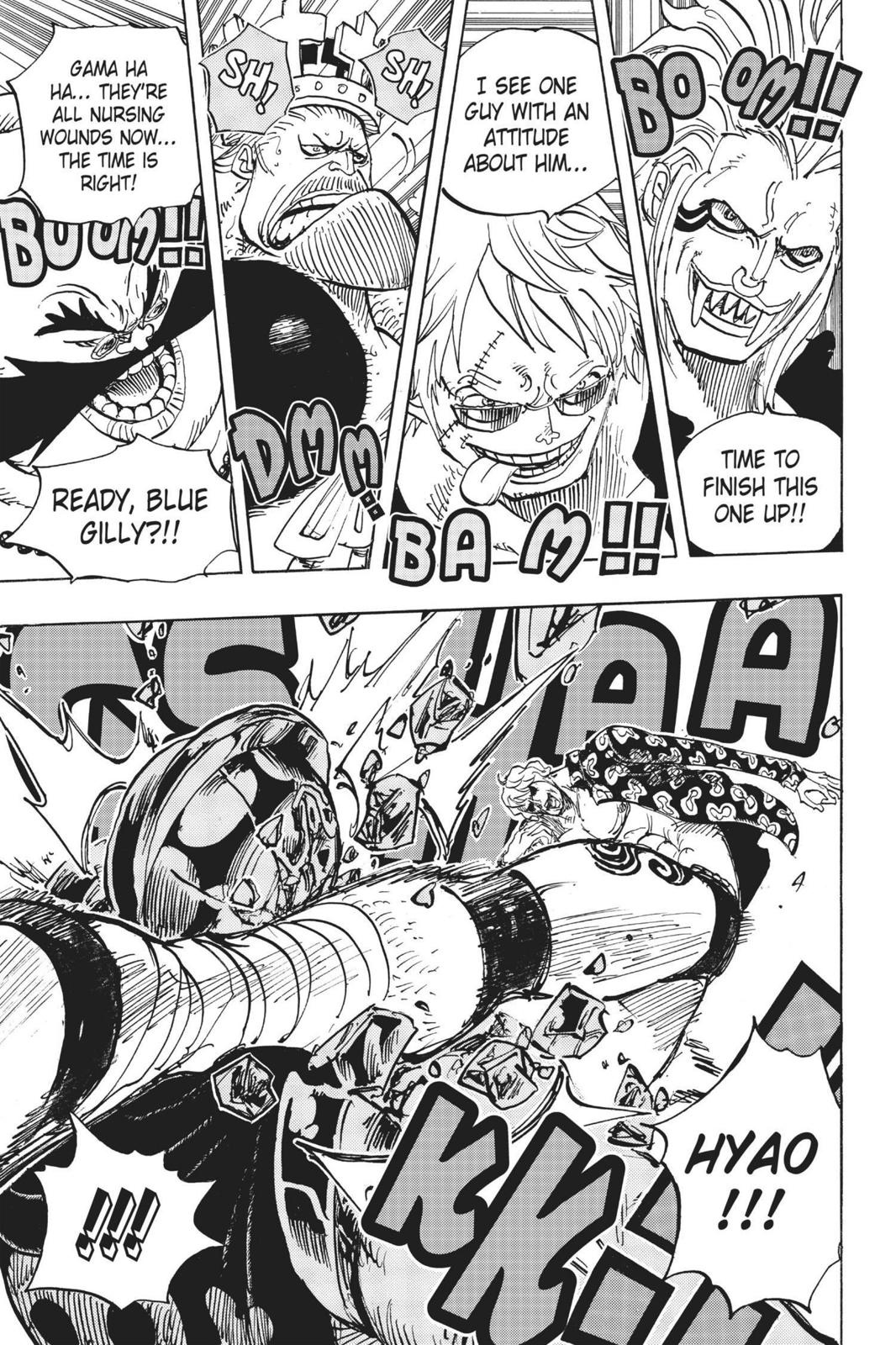 One Piece Manga Manga Chapter - 709 - image 3