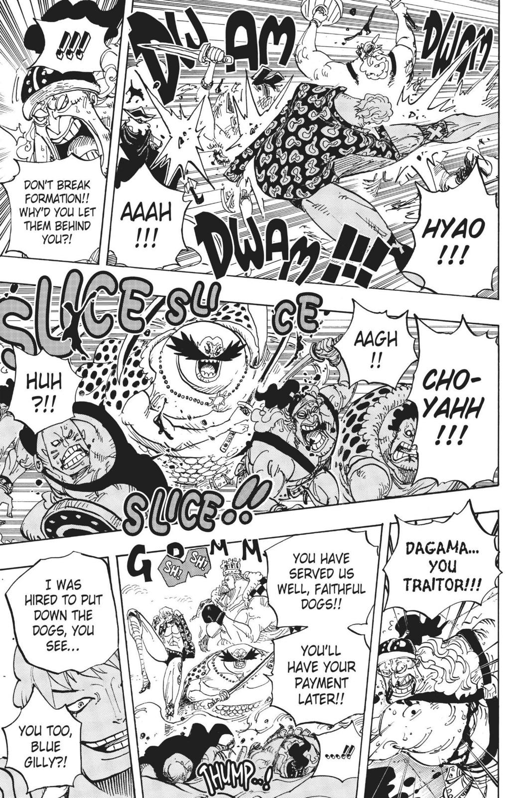 One Piece Manga Manga Chapter - 709 - image 5