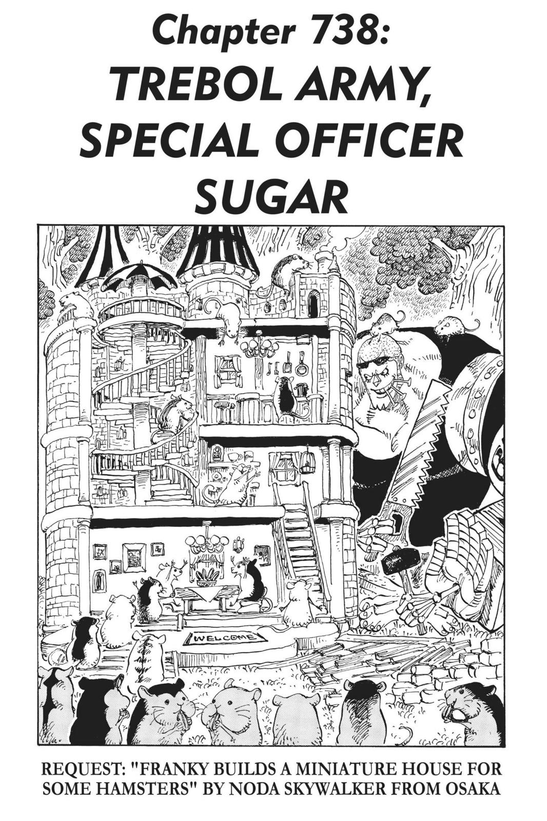 One Piece Manga Manga Chapter - 738 - image 1