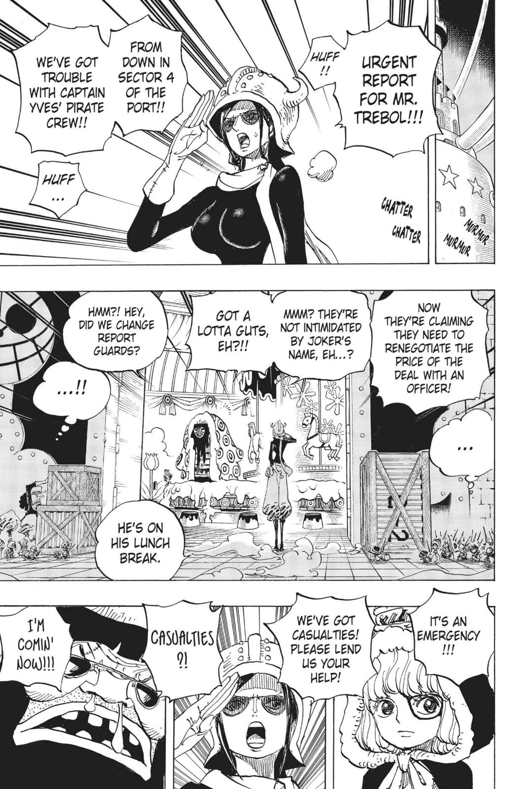 One Piece Manga Manga Chapter - 738 - image 8