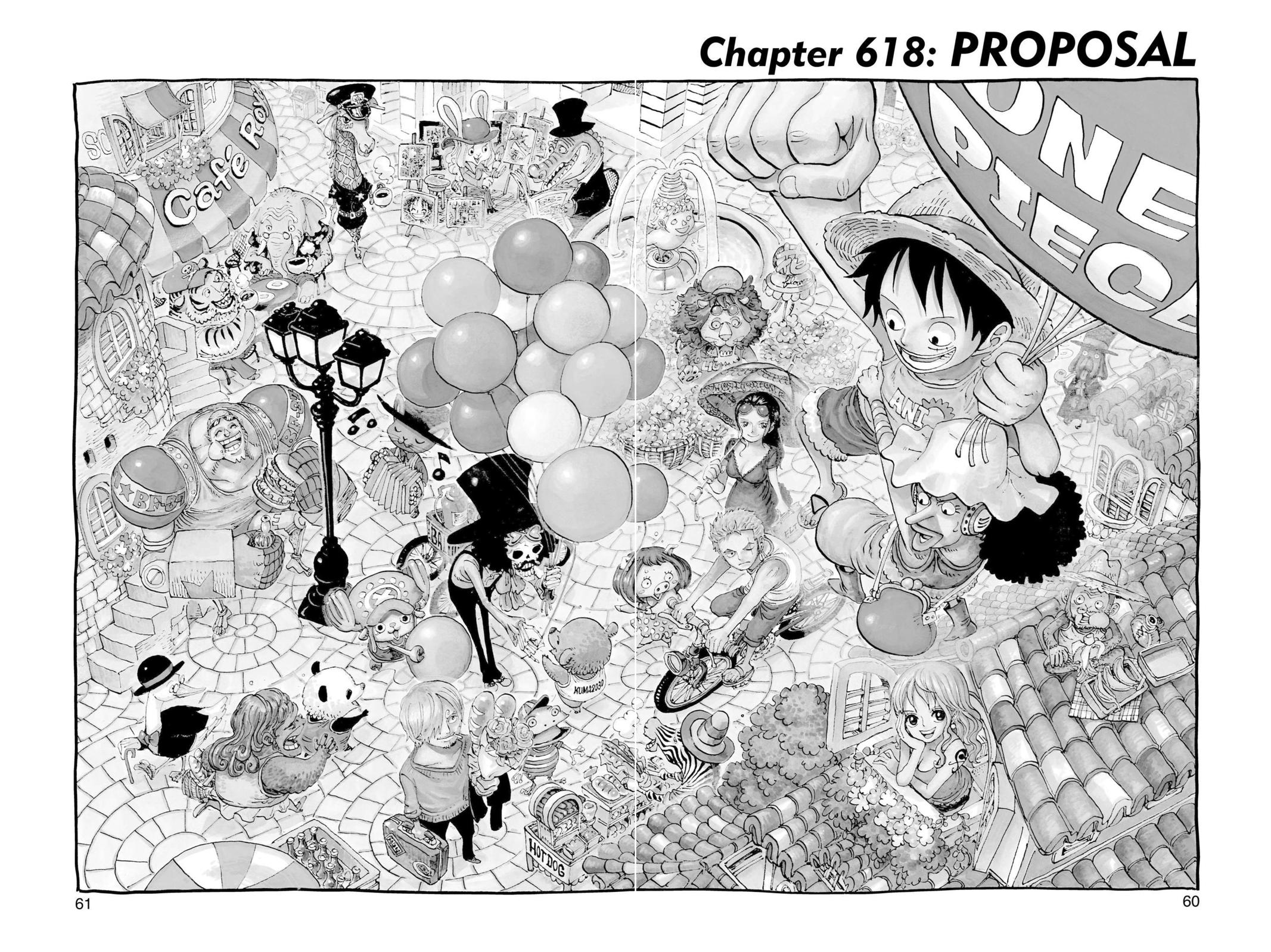 One Piece Manga Manga Chapter - 618 - image 1