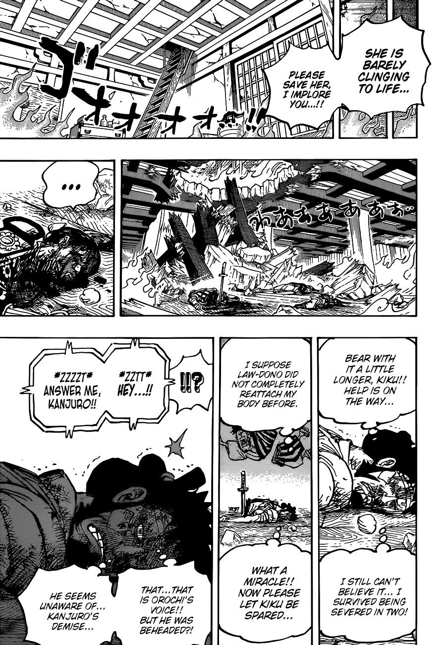 One Piece Manga Manga Chapter - 1030 - image 7
