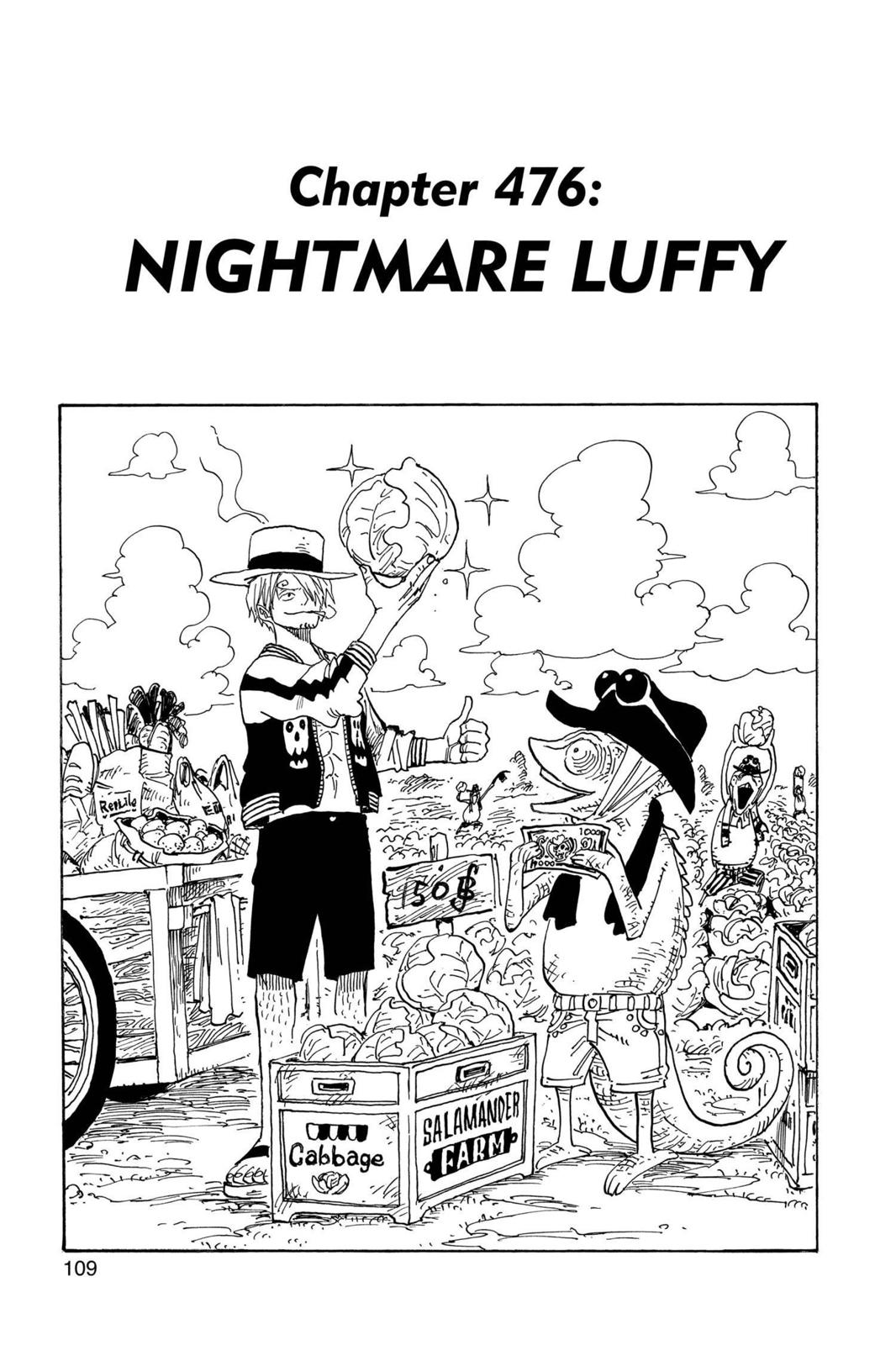 One Piece Manga Manga Chapter - 476 - image 1