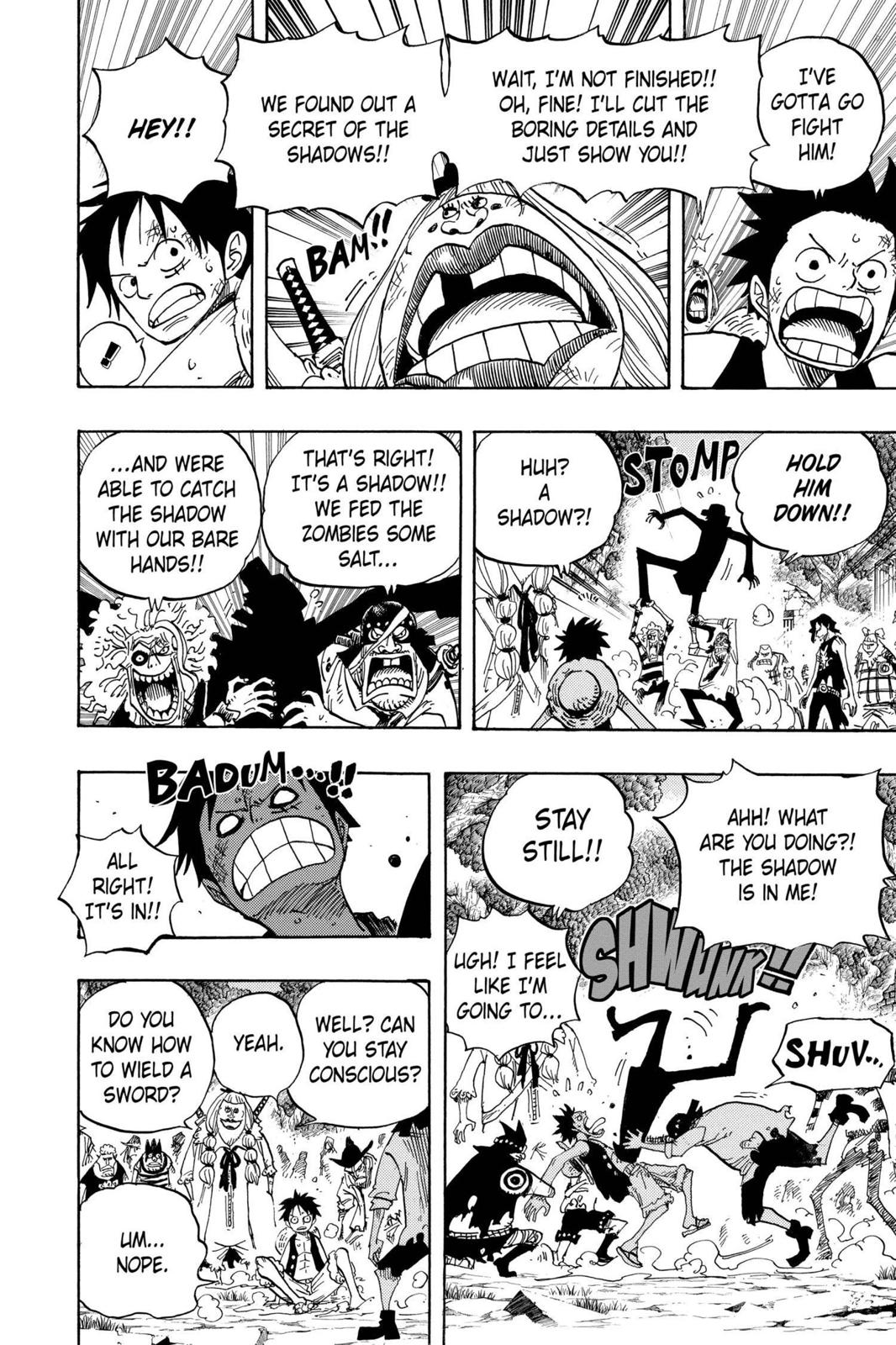 One Piece Manga Manga Chapter - 476 - image 4