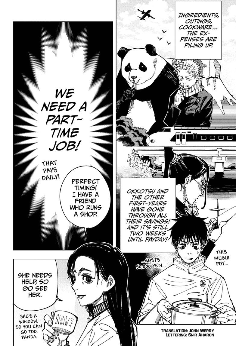 Jujutsu Kaisen Manga Chapter - 168.5 - image 2