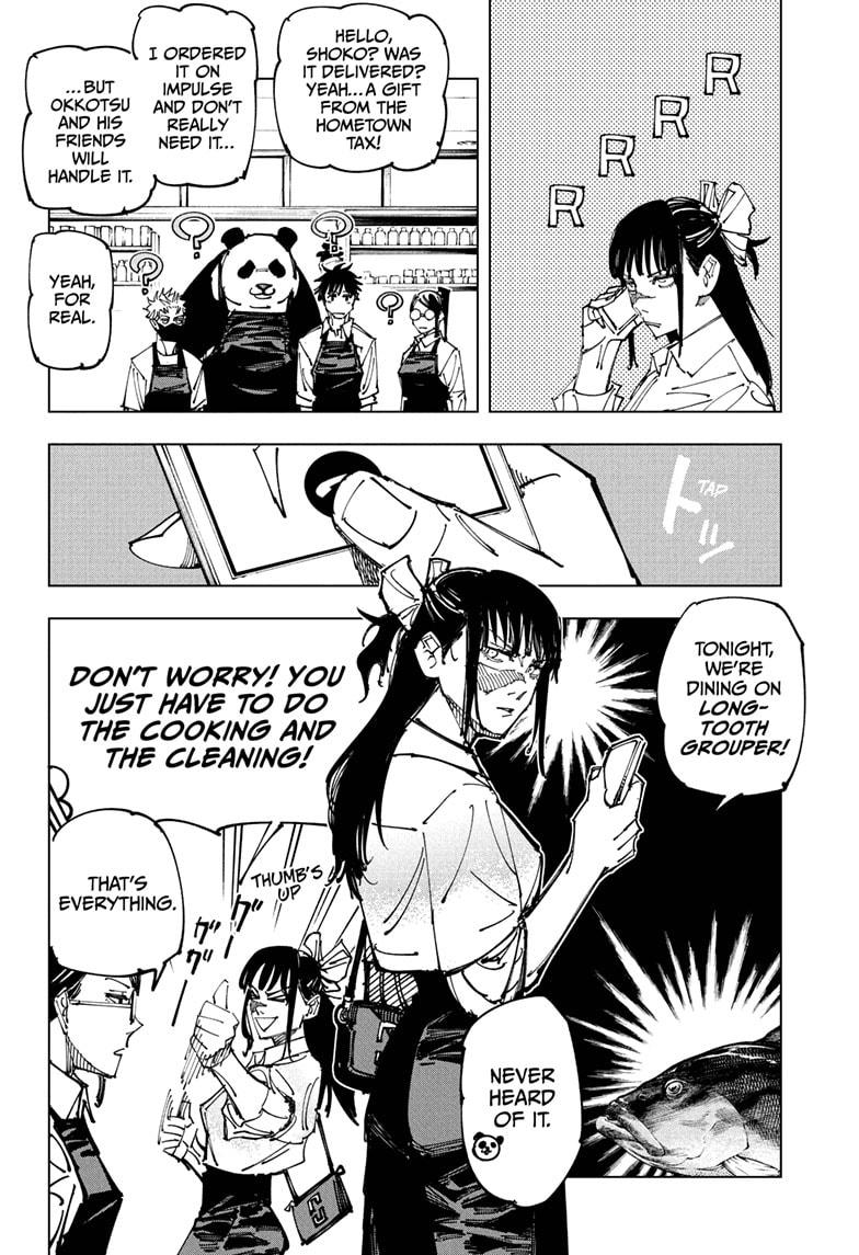 Jujutsu Kaisen Manga Chapter - 168.5 - image 8