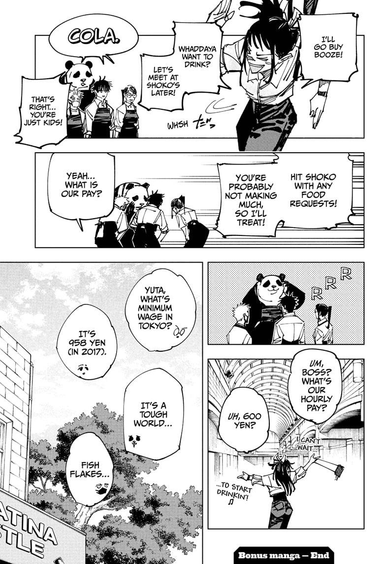 Jujutsu Kaisen Manga Chapter - 168.5 - image 9