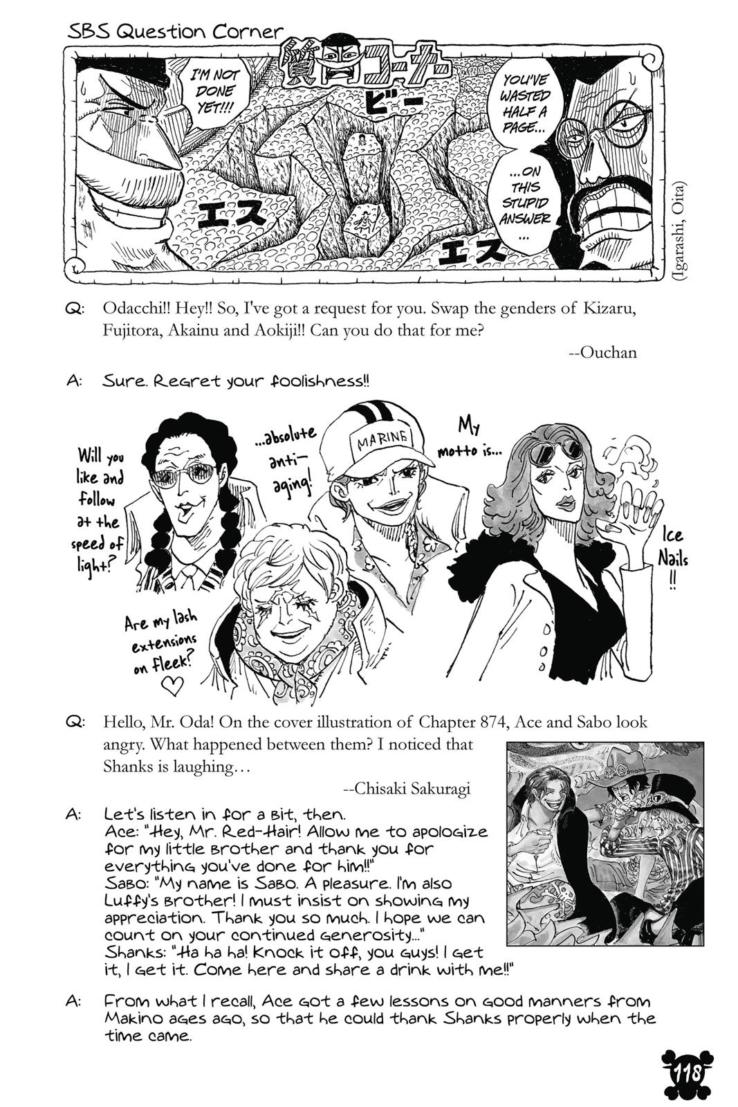 One Piece Manga Manga Chapter - 875 - image 17