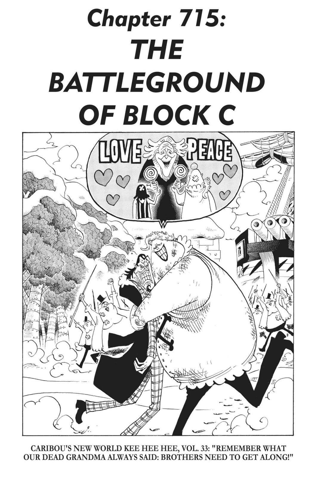 One Piece Manga Manga Chapter - 715 - image 1