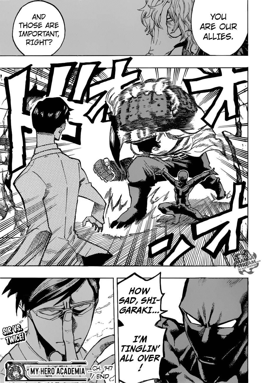 My Hero Academia Manga Manga Chapter - 147 - image 20