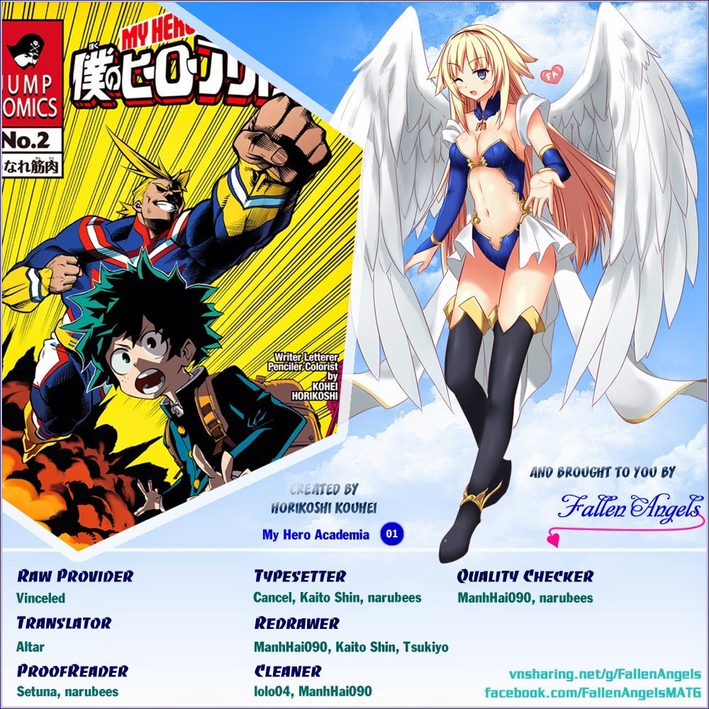 My Hero Academia Manga Manga Chapter - 1 - image 1