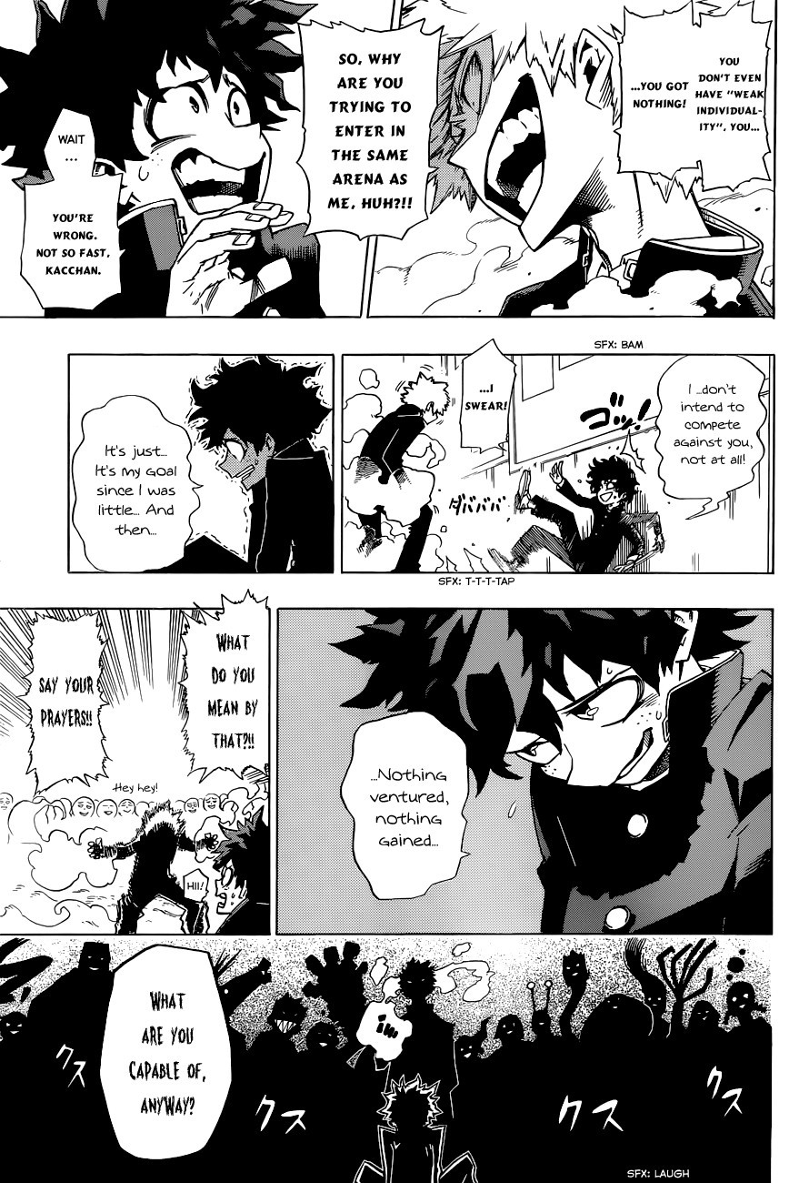 My Hero Academia Manga Manga Chapter - 1 - image 13