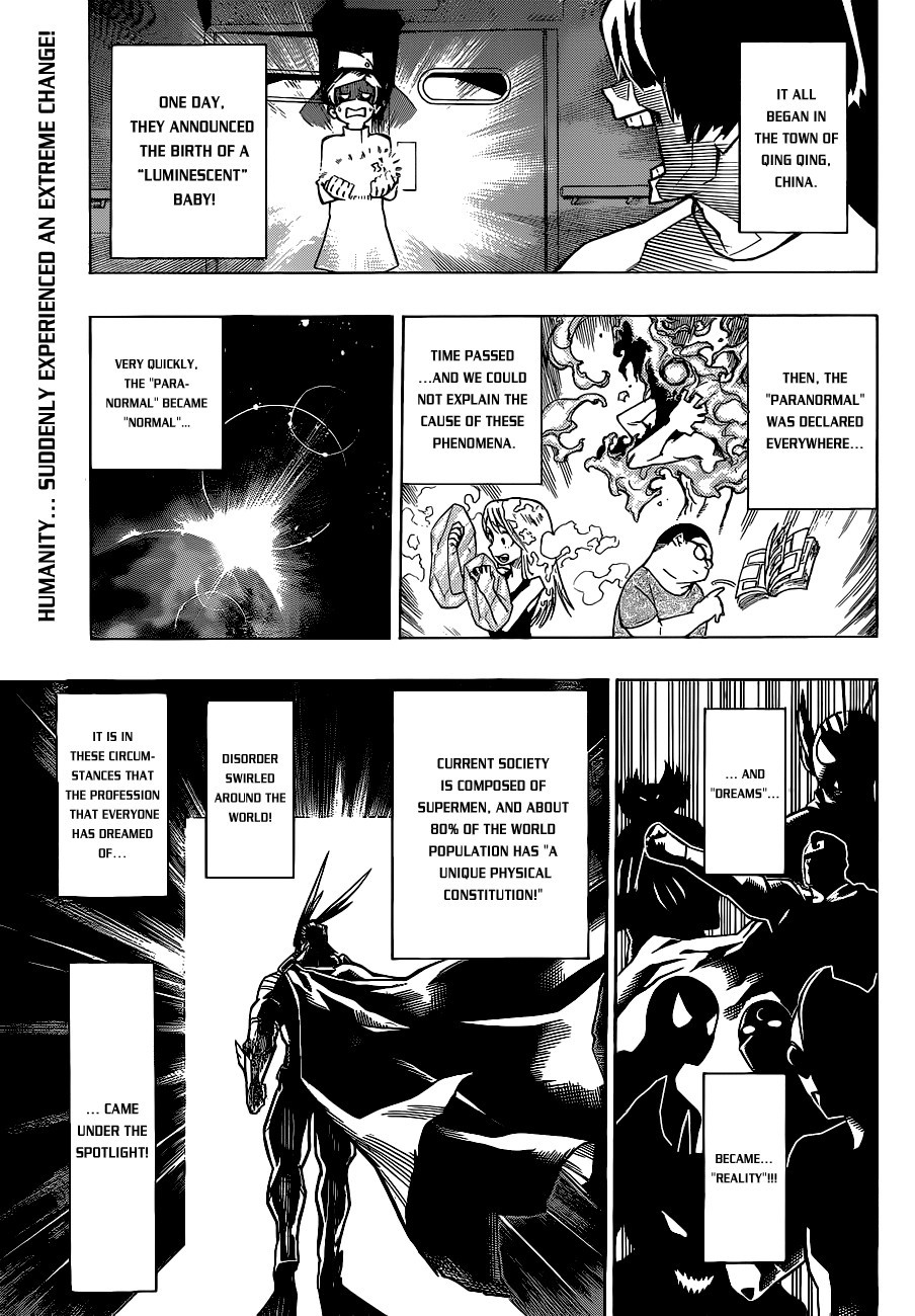 My Hero Academia Manga Manga Chapter - 1 - image 5