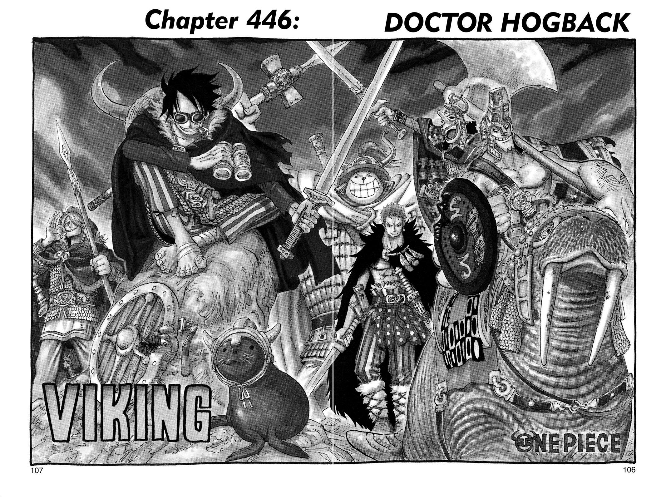 One Piece Manga Manga Chapter - 446 - image 1