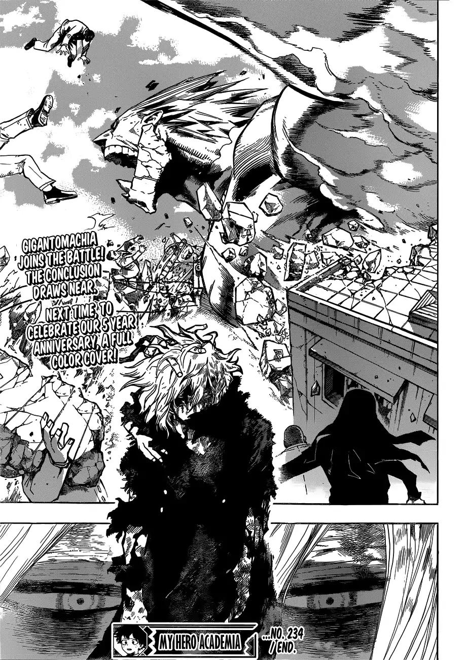 My Hero Academia Manga Manga Chapter - 234 - image 15