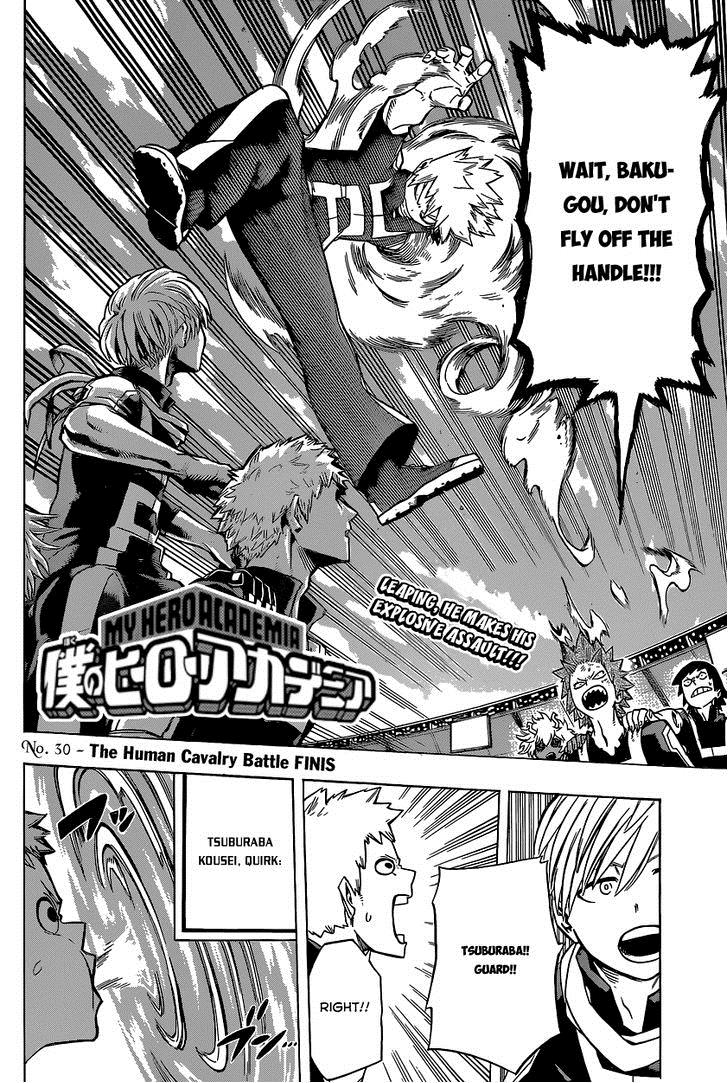 My Hero Academia Manga Manga Chapter - 30 - image 6