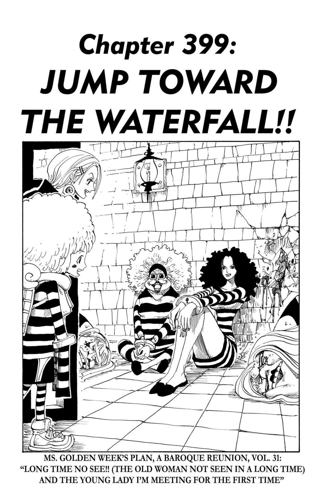 One Piece Manga Manga Chapter - 399 - image 1