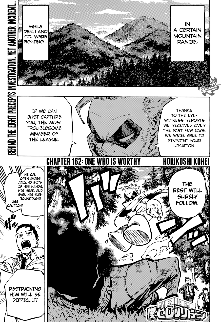 My Hero Academia Manga Manga Chapter - 162 - image 1