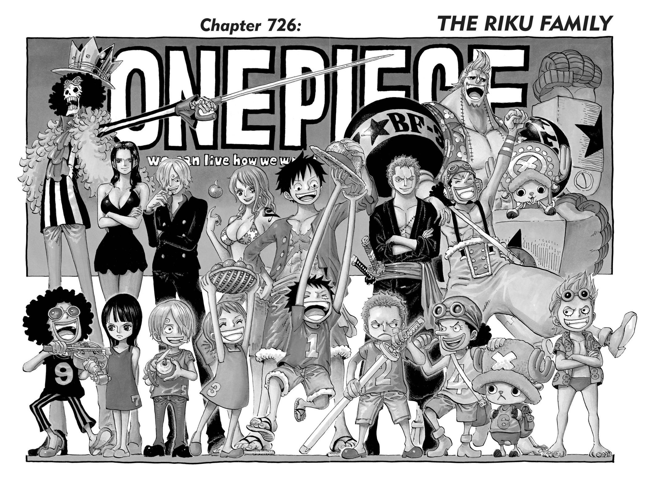 One Piece Manga Manga Chapter - 726 - image 1
