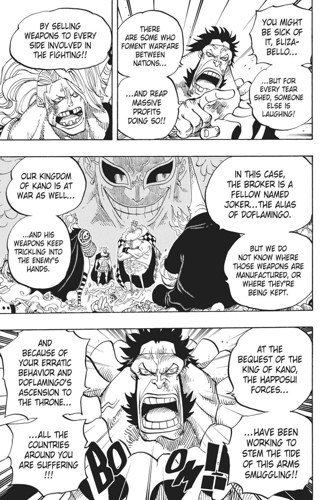 One Piece Manga Manga Chapter - 726 - image 7