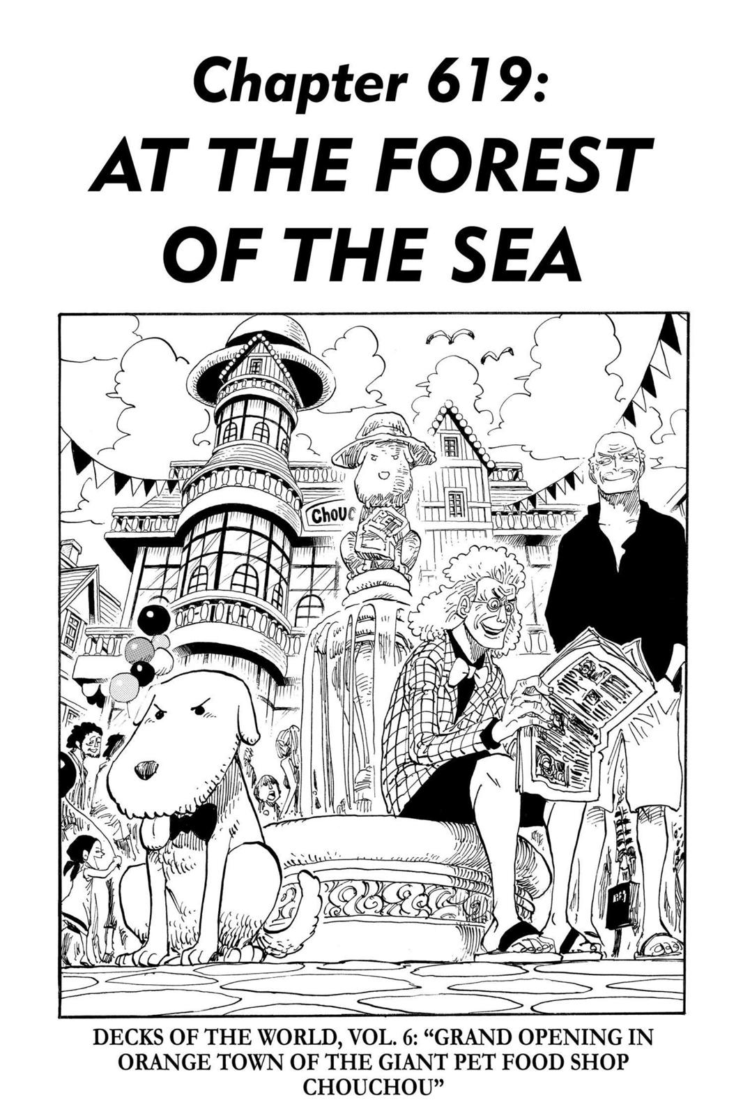 One Piece Manga Manga Chapter - 619 - image 1
