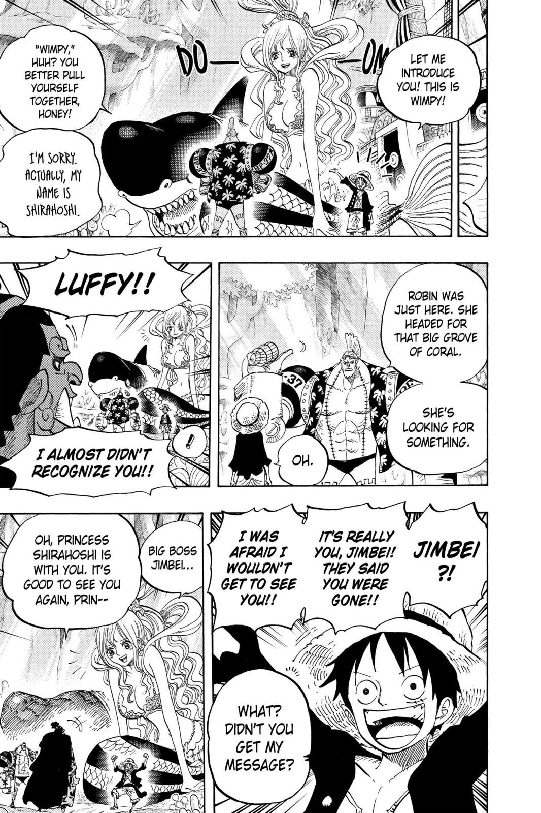 One Piece Manga Manga Chapter - 619 - image 9