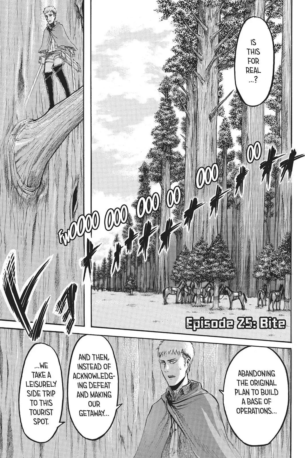 Attack on Titan Manga Manga Chapter - 25 - image 1